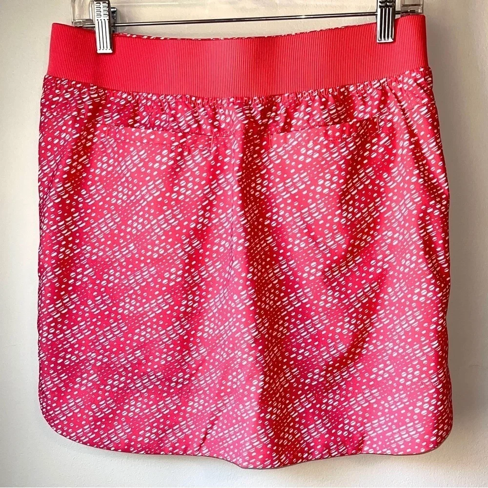 Cypress Club Coral Pink Dot Athletic Skort